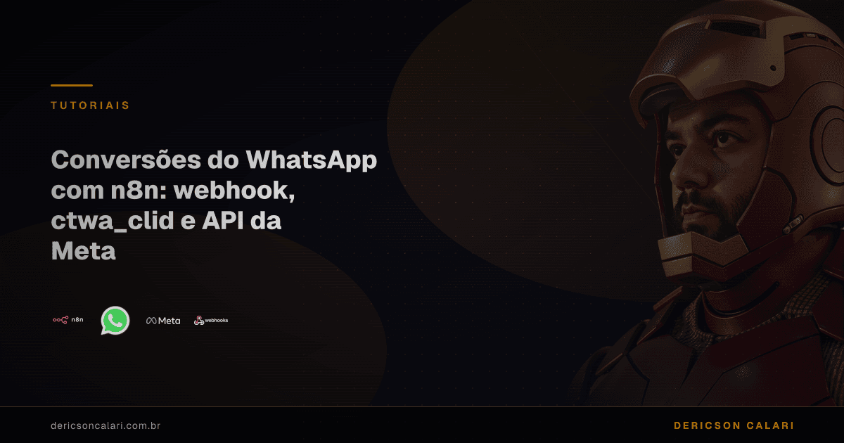 Conversões do WhatsApp com n8n: webhook, ctwa_clid e API da Meta